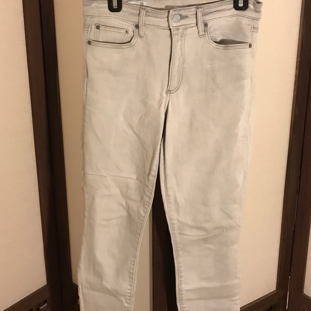 Light Grey Size 8 Gap Jeans